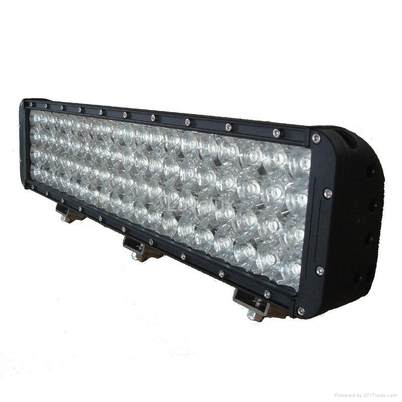 Powerful Four Row 72W LED working light,LED offroad light  4