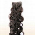 Body wave PU skin hair extension 1