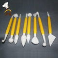 Fondant cake decorating tool