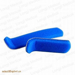 curved finger splint finger immobilization