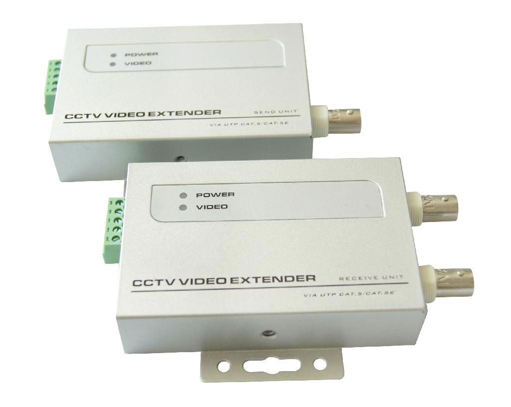 Single active twisted-pair receiver CCTV Video Extender receiver