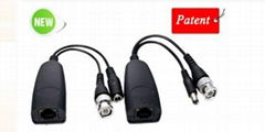 1ch Video,Power UTP video balun Transceiver