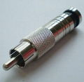 F/RCA Male Connector