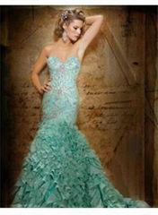 Full refund Guarantee!2012 Sweetheart Elegant Beaded Sequins Prom Dresses HSE01