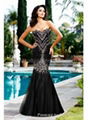 New Sexy Sweetheart Mermaid Rhinestones Evening Dresses 2