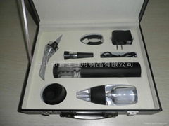 Electric Wine Opener Gift Set  