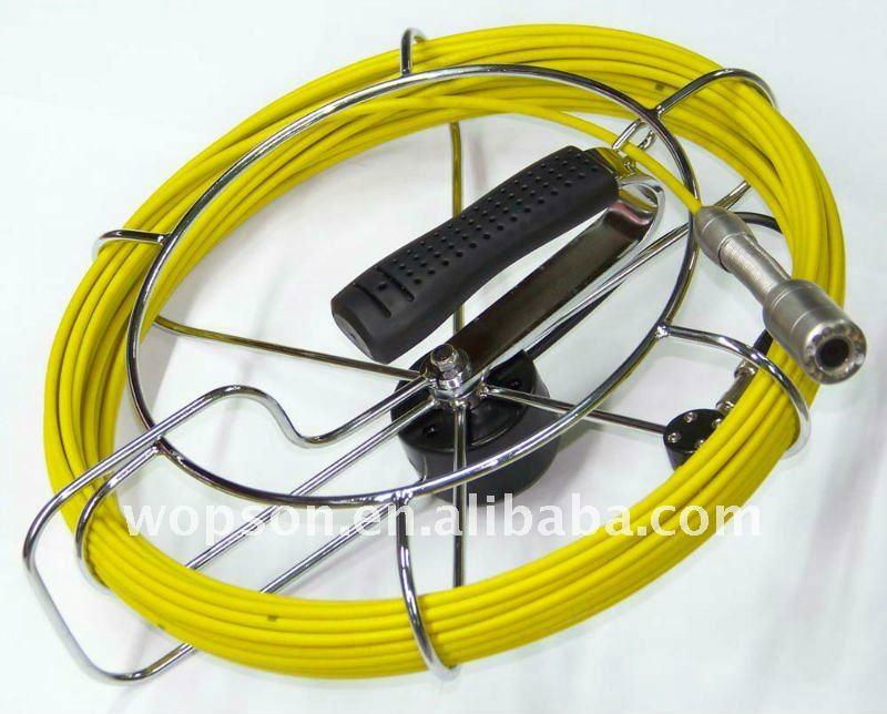 Underground drain sewer pipe inspection camera with locator sonde 2