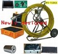 Pipe/drain inspection camera with 120-meter cable for pipe sewer inspection