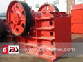 High capacity jaw stone crushing crusher