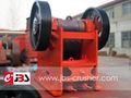 High capacity jaw series rock crusher