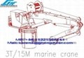 16T Knuckle Boom Marine Crane 3