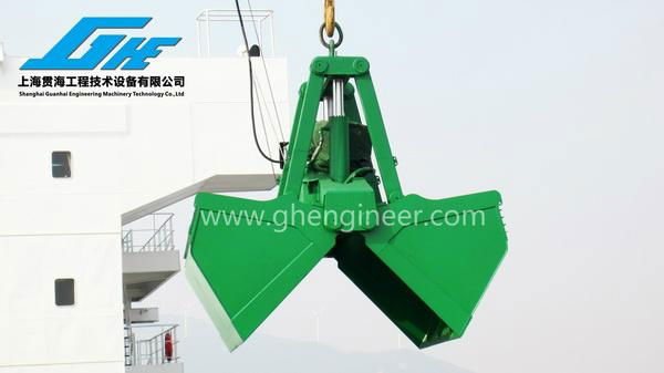 Electro Hydraulic Clamshell Grab for Bulk Materials 2
