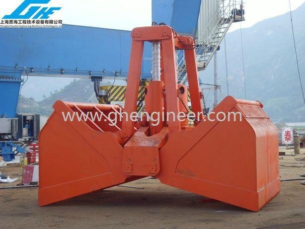 Electro Hydraulic Clamshell Grab for Bulk Materials 3
