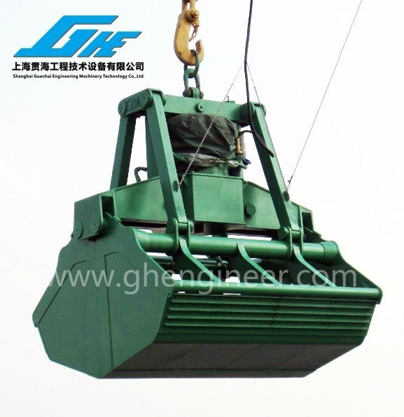 Electro Hydraulic Clamshell Grab for Bulk Materials 5