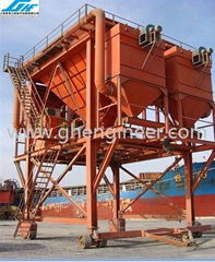 Rubber-Tyred Dust-trap Hopper for Port Unloading