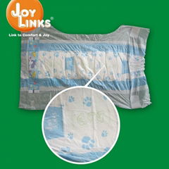 disposable baby diaper with breathable backsheet