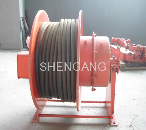 JTA 25 meters Series Slip Ring Exterior-Installed Type Spring Auto Cable Reel 3