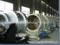 HDPE large diamater pipe making equipment 2