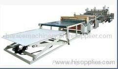  PC/PP/PE Plastic Hollow Grid Board Production Line 