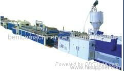  PC/PP/PE Plastic Hollow Grid Board Production Line  2