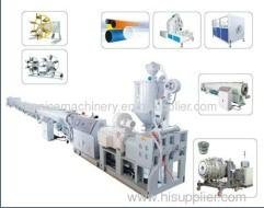 HDPE gas and water pipe extrusion line