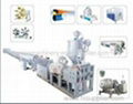 HDPE gas and water pipe extrusion line