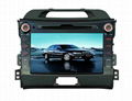 2012 Best car dvd gps for 2011 NEW Sportage support Bluetooth,3g,wifi(RAAT05) 1