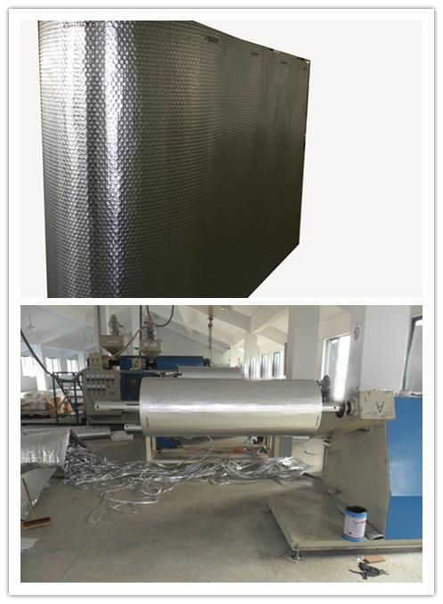 Fireproof construction heat insulation material