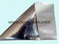 Woven cloth bubble foil insulation