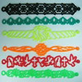 Hot sale 2012 hollow personalized silicon wristband 4