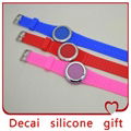 2013 High quanlity personalized silicone mosquito repellent bracelet 5