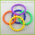 2012 pearl silicone bracelet with exist mould in many colors 1