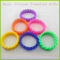 6pcs special silicone wristbands