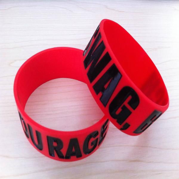 2013 High quanlity stylish cheap silicone wristbands 5