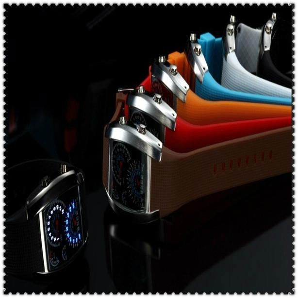 2013 Cheap Multifunctional silicone band digital turbo watch 4