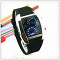 2013 Cheap Multifunctional silicone band digital turbo watch 5