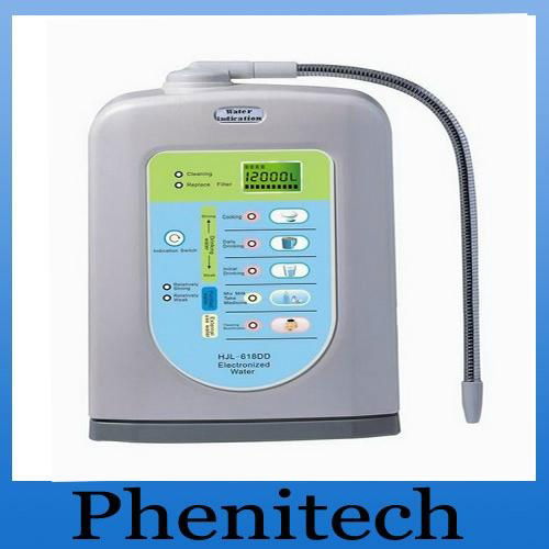 Water ionizer with pre-filter
