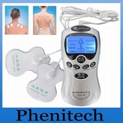  Digital therapy machine with blue display screen