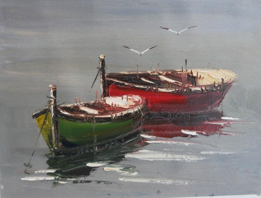 Nautical Oil Paintings 009