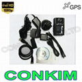 Car Video Recorder 2.4" LCD 5 megapixels CMOS ,G-Sensor HD1080p  5