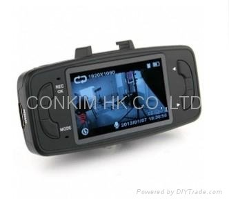 2013 New Car Video Recorder GS9000 2.7" TFT LCD With GPS DVR Black Box 4