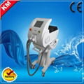 Beauty Salon use  2 in 1 E-light hair removal machine  1