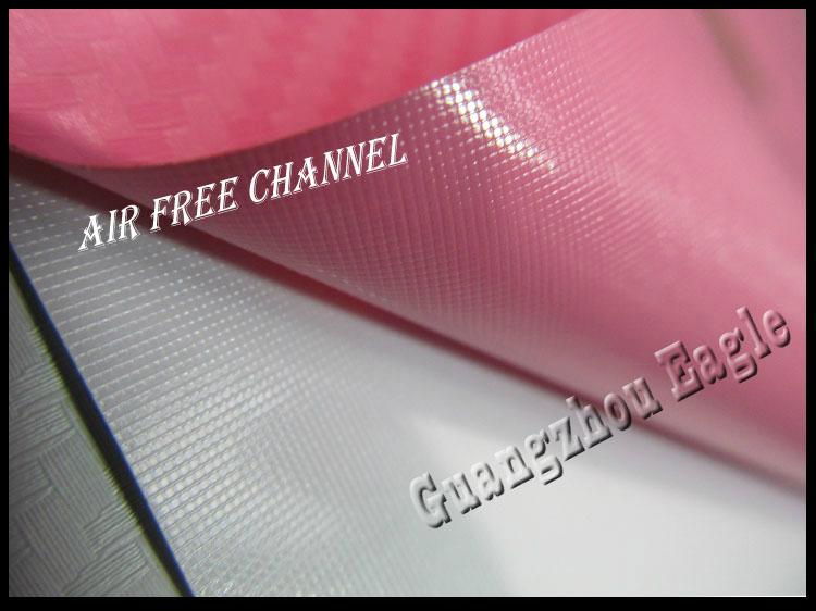 Pink 3D Carbon Fiber Vinyl Film Car Sticker  3