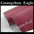 Wine Red / Claret 3D Carbon Fiber Vinyl