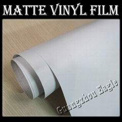 Matte White Vinyl Car Film Wrap 1.52x30m 