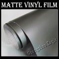 1.52x30m Matte Grey Vinyl Car Film Wrap