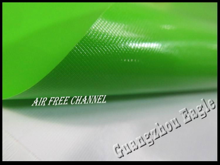 1.52x30m Apple Green Matte Vinyl Car Film Wrap 2