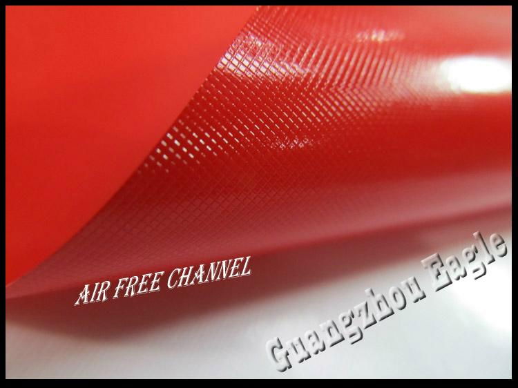 Matte Red Carbon Vinyl Film / Red Matte Vehicle Wrap Vinyl  2