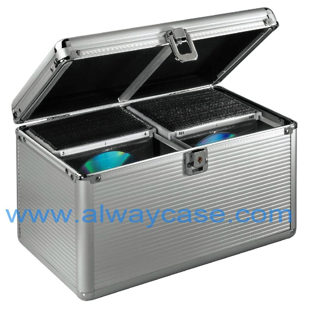 aluminum CD case box 