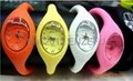 china manufacture silicone watch promotion gift ion watch 5